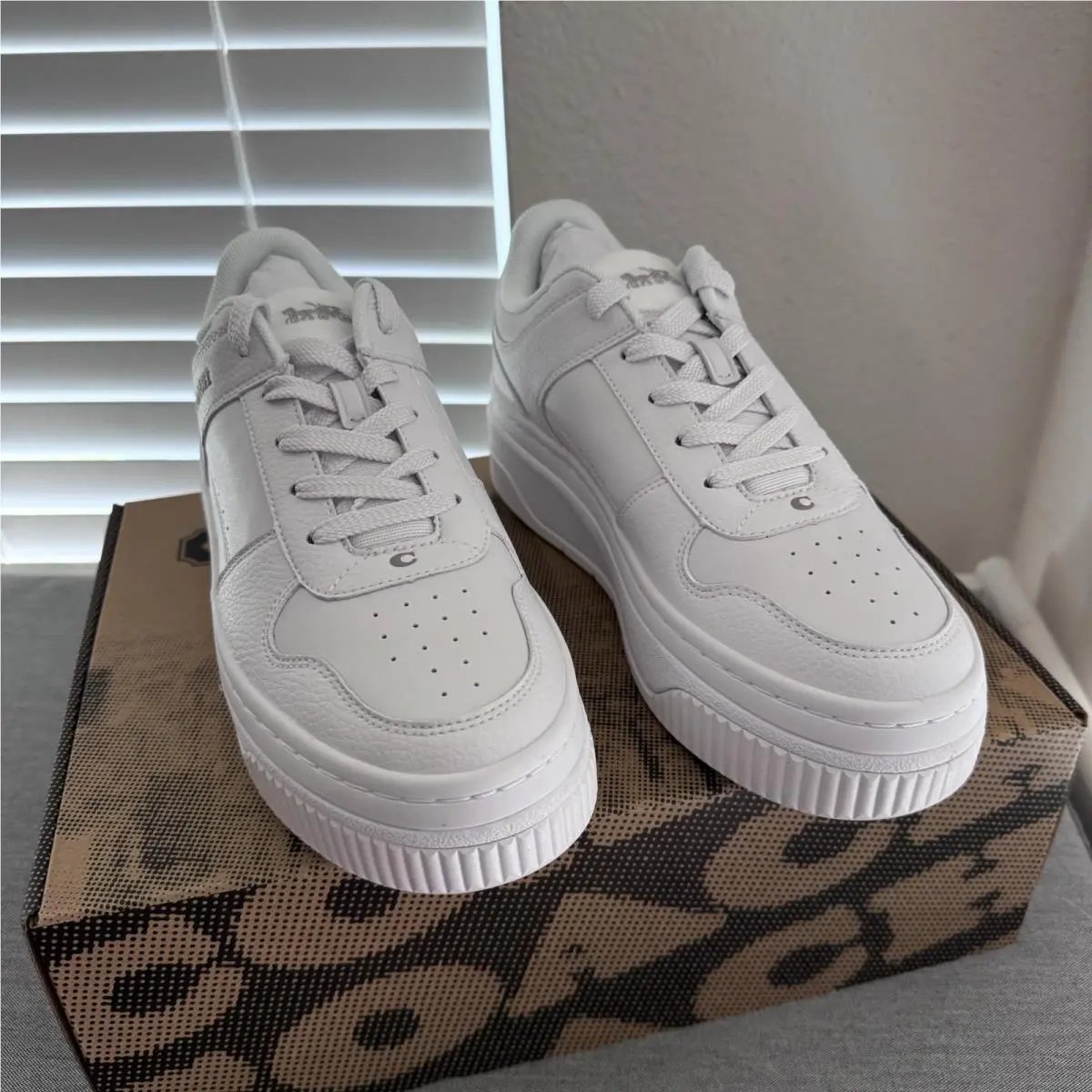 Coach shoes - Coach Platform Sneaker - Platform Sneaker - CCN52 - Optic White (UPC: 196395933839) 5