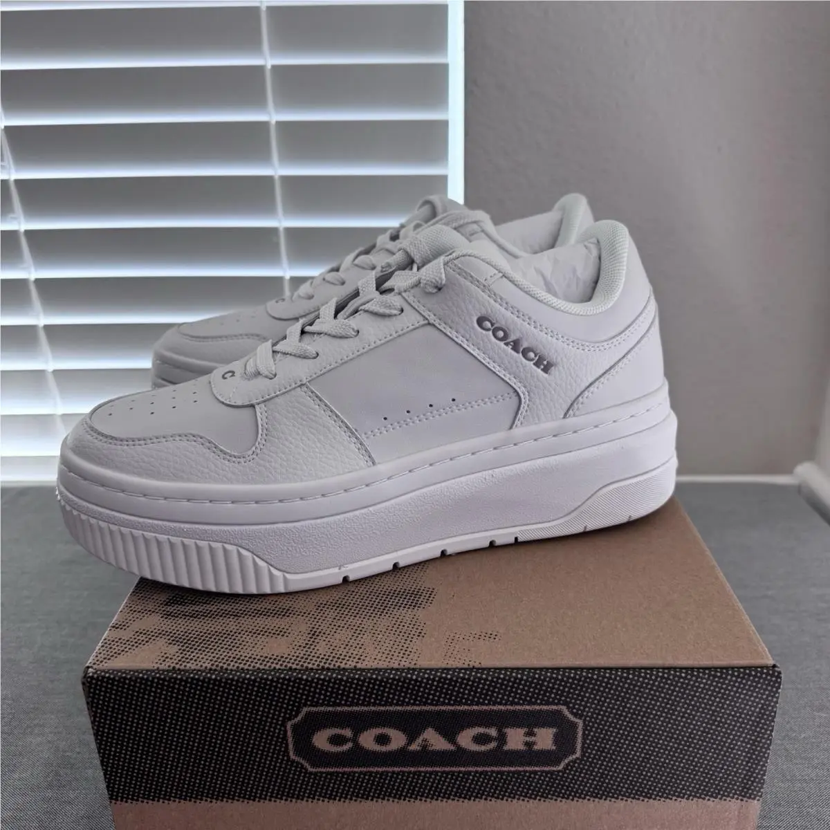 Coach shoes - Coach Platform Sneaker - Platform Sneaker - CCN52 - Optic White (UPC: 196395933839) 6