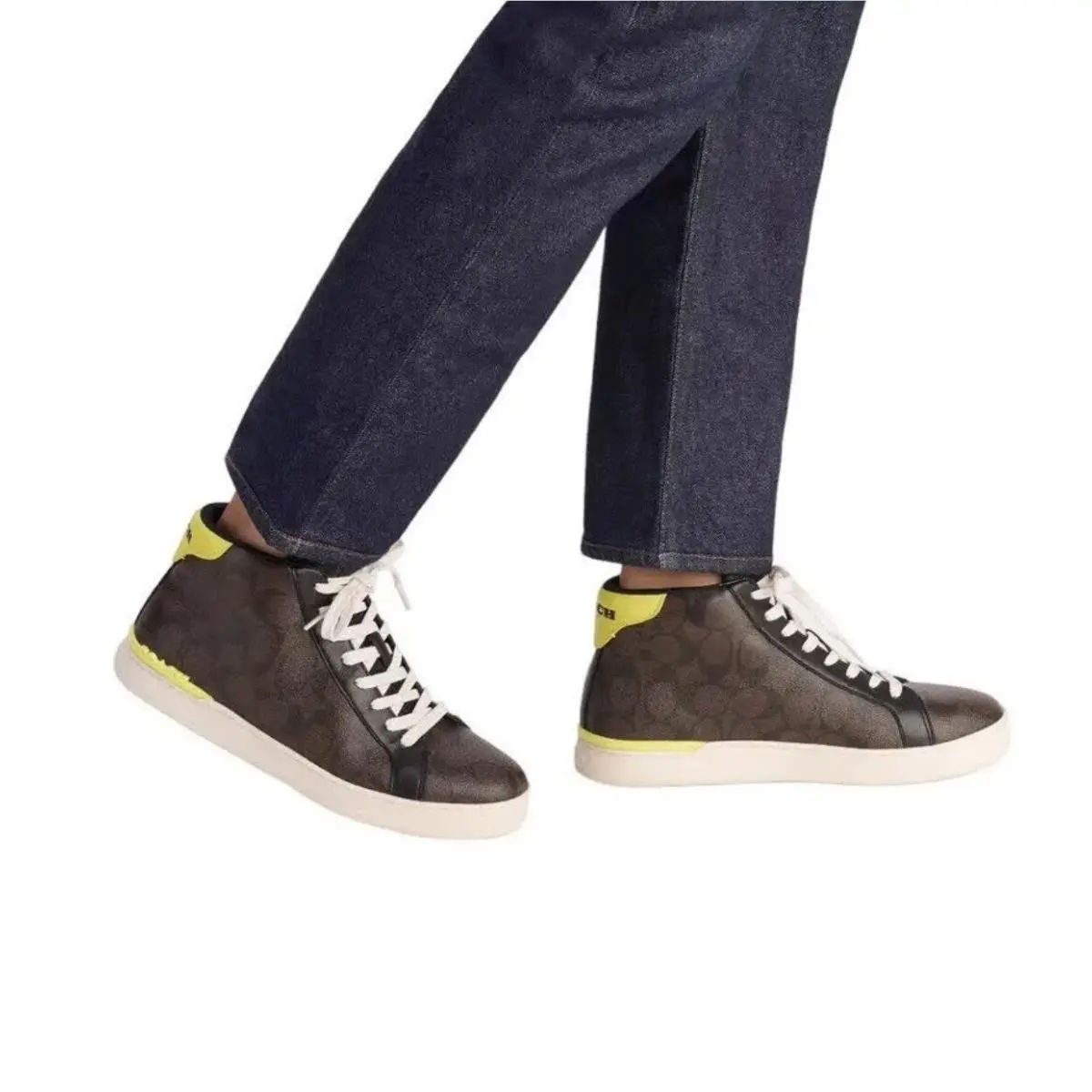 Coach shoes - CL481 - CL481 - Mahogany/Bright Yellow (UPC: 0195031961137) 3