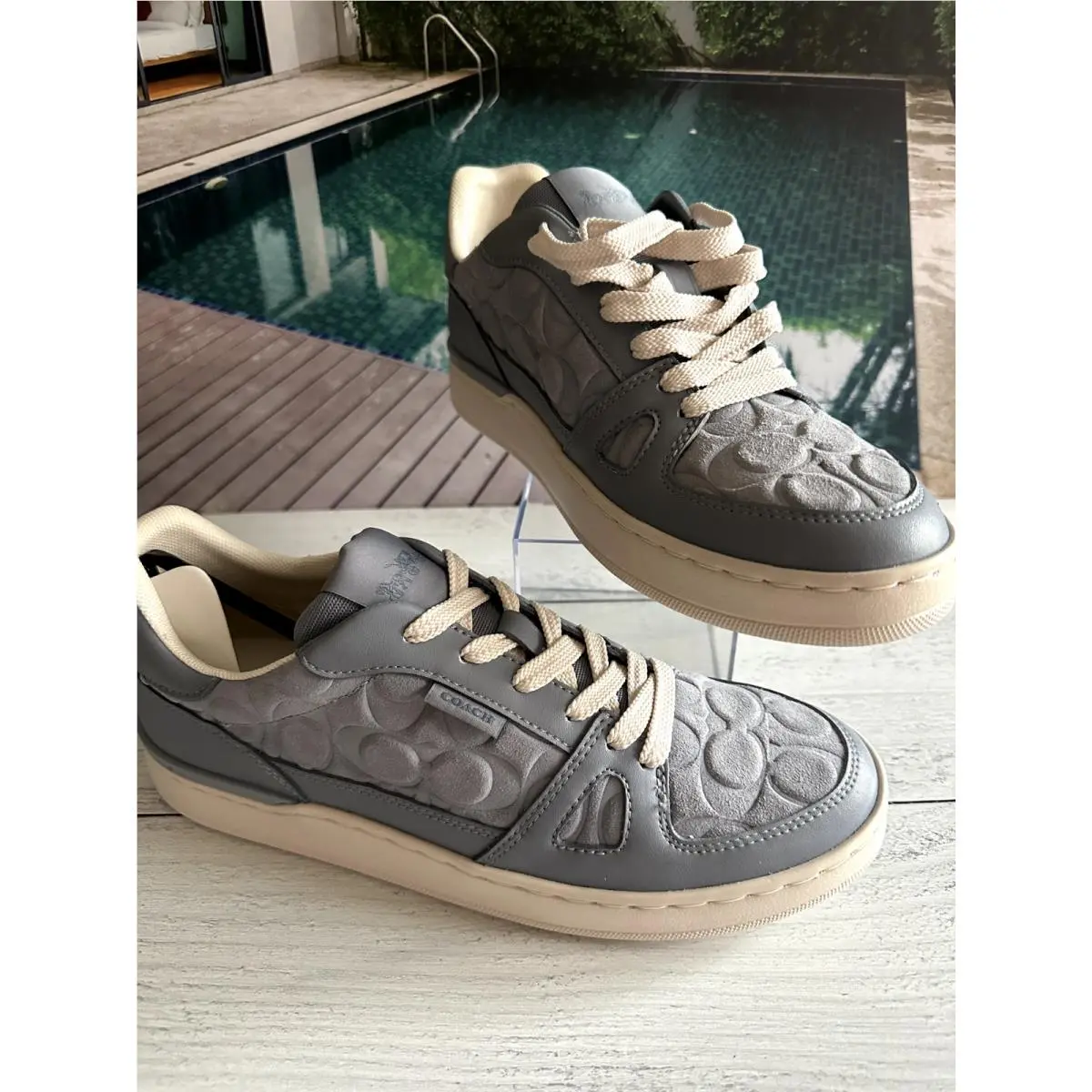 Coach shoes - CM694 - CM694 - Gray (UPC: 196395047307) 8