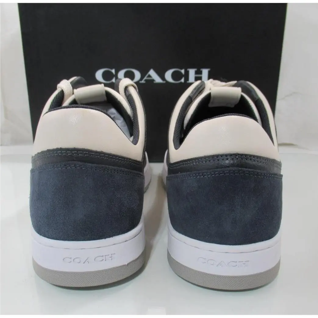 Coach shoes - Coach Mixed C201 Material Sneaker - C201 - Blue (UPC: 196395031313) 3