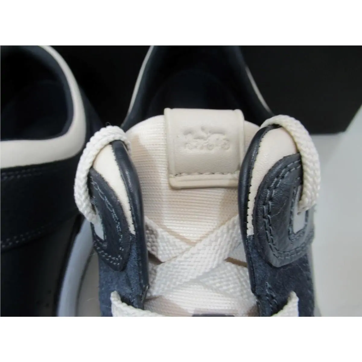 Coach shoes - Coach Mixed C201 Material Sneaker - C201 - Blue (UPC: 196395031313) 5