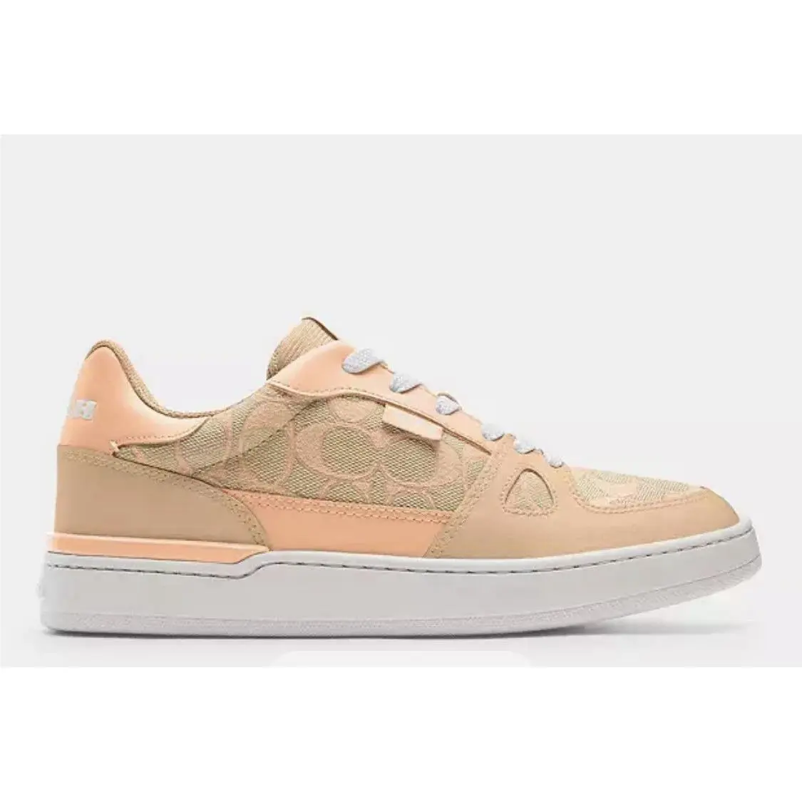 Coach shoes - Coach Clip Signature Court Low Top - CU098 - Faded Blush (UPC: 0196395393602) 0