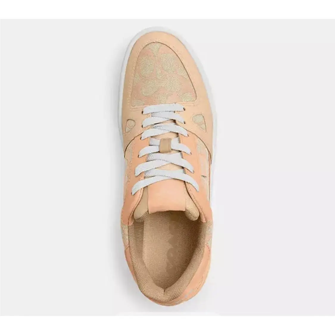 Coach shoes - Coach Clip Signature Court Low Top - CU098 - Faded Blush (UPC: 0196395393602) 1