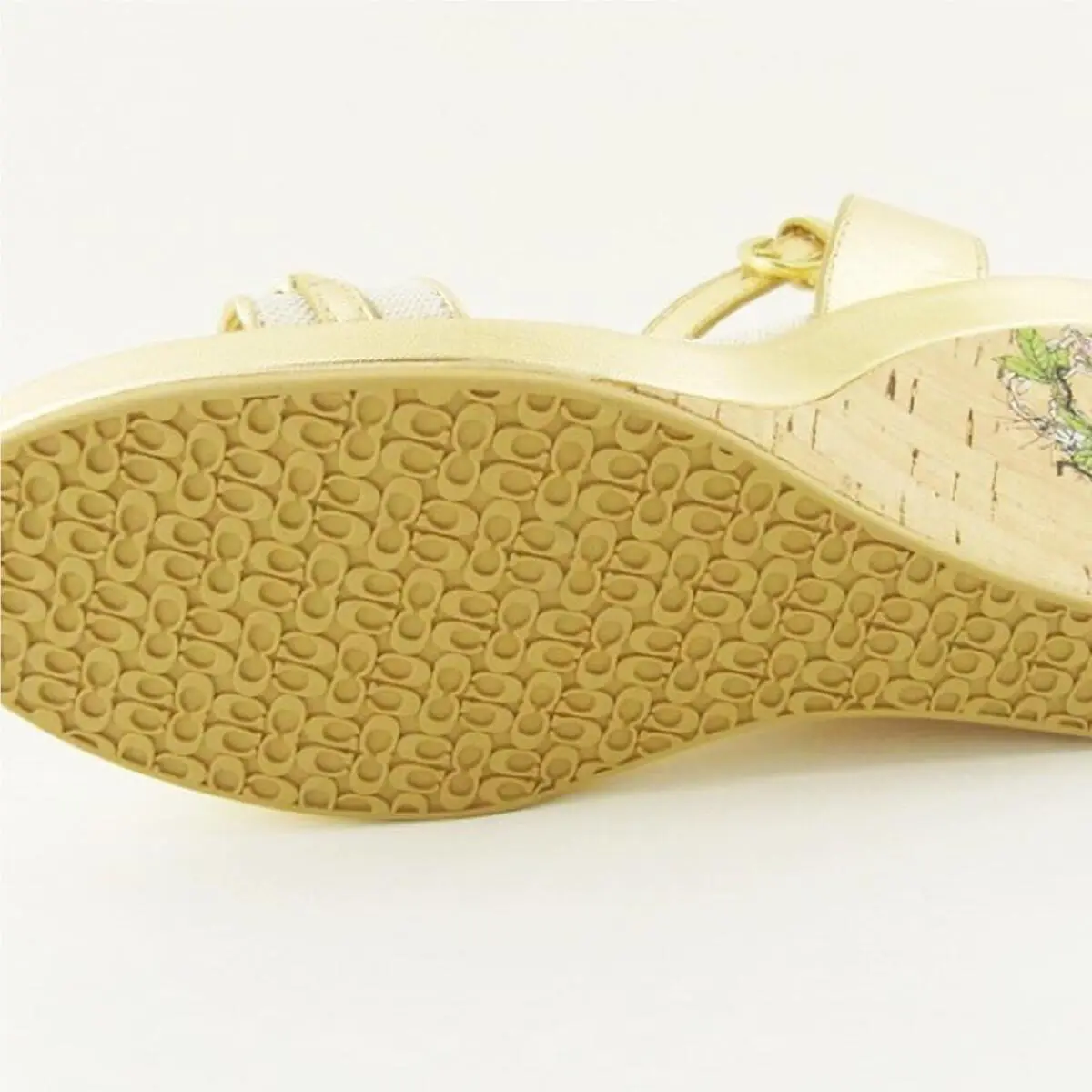 Coach shoes - A8199 - A8199 - Natural / Gold (UPC: 663360362623) 1