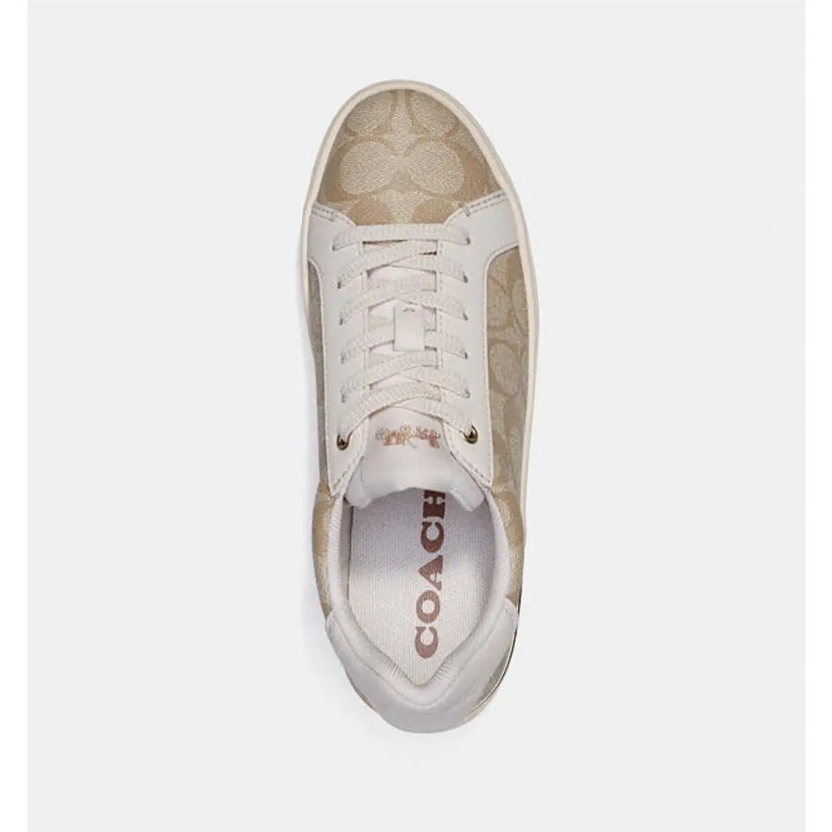 Coach shoes - Coach Clip Signature PVC - Clip Signature PVC - CH099 - Light Khaki/Chalk (UPC: 0195031796432) 0