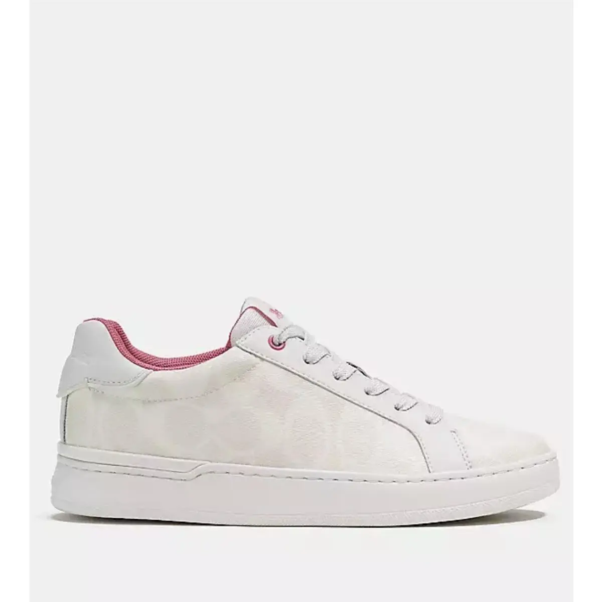 Coach shoes - coach signature clip - signature clip - C3123 - Optic White/Petunia 0