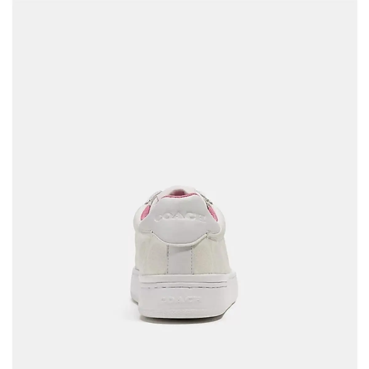 Coach shoes - coach signature clip - signature clip - C3123 - Optic White/Petunia 2