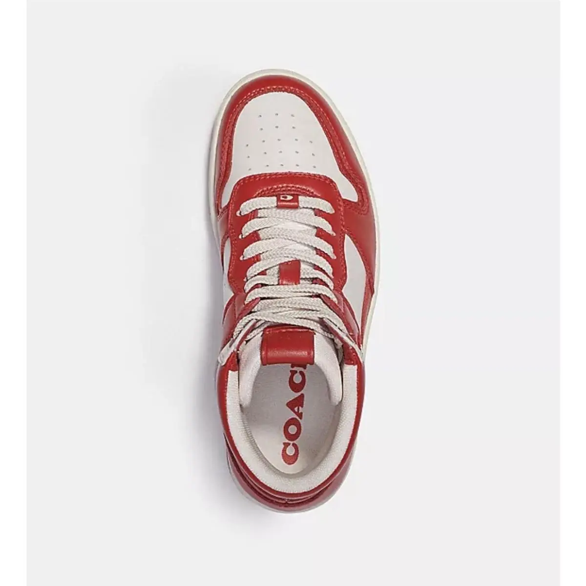 Coach shoes - COACH Luxury - Luxury - CG624 - Sport Red/Chalk (UPC: 0195031764233) 2