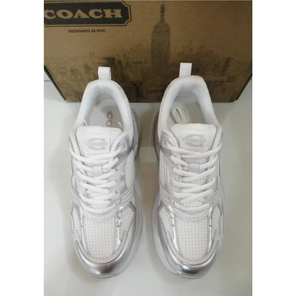 Coach shoes - Coach Mesh Sneaker - Mesh Sneaker - CAQ29 - Gray (UPC: 196395759309) 5