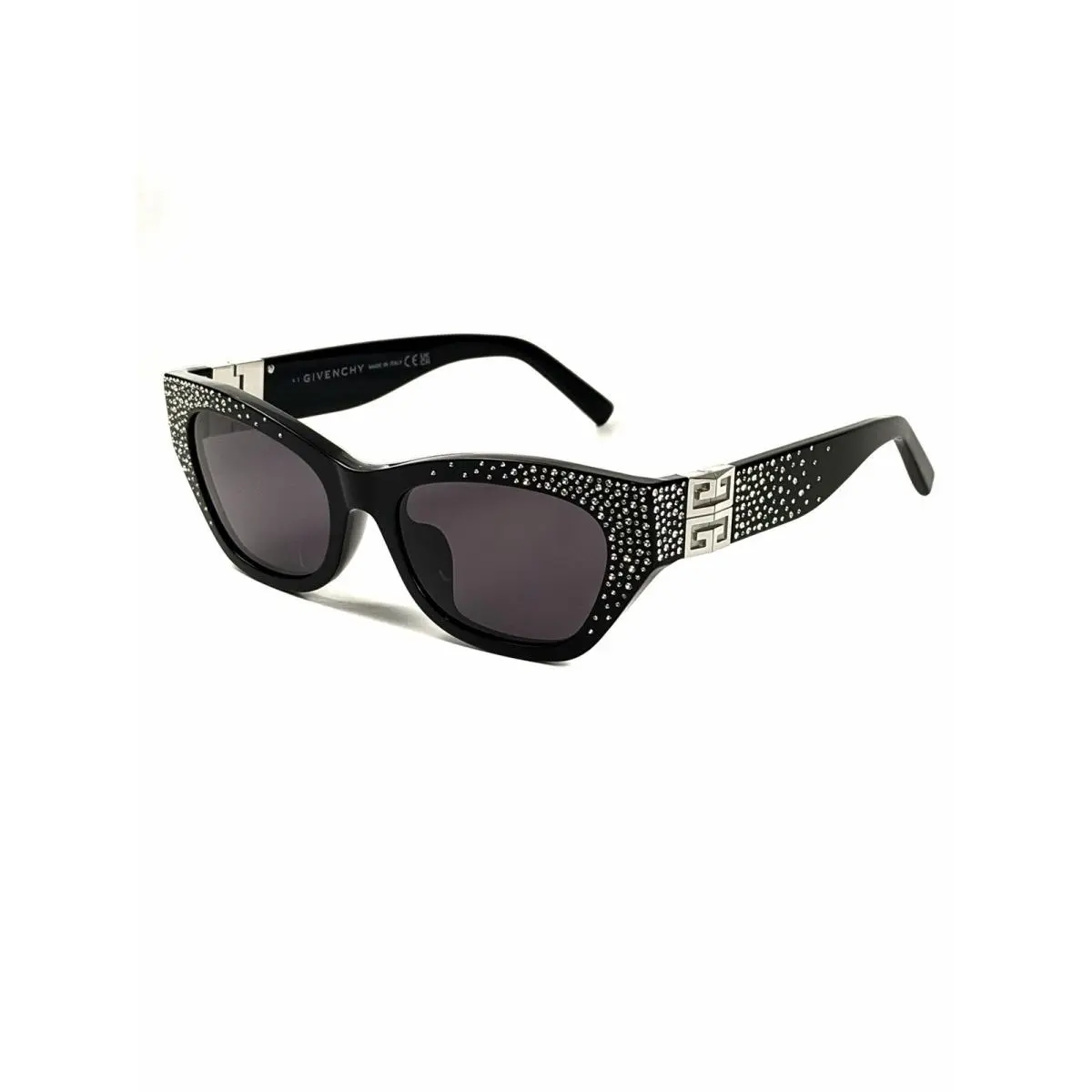GV4019IS 01A Black with Stones 55mm Sunglasses GV 40191 S 40I9I by Givenchy