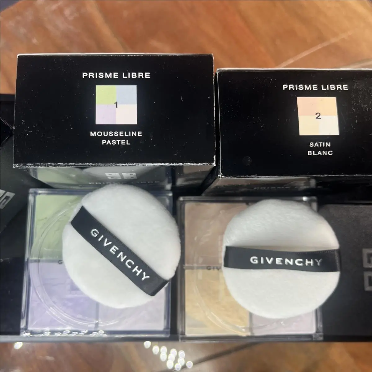 Prisme Libre Loose Powder 1 Mousseline Pastel + 2 Satin Blanc by Givenchy