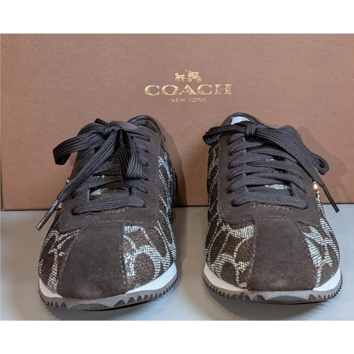 Coach shoes - COACH Signature C - Signature - Q7110 - Brown (UPC: 888542585328) 8
