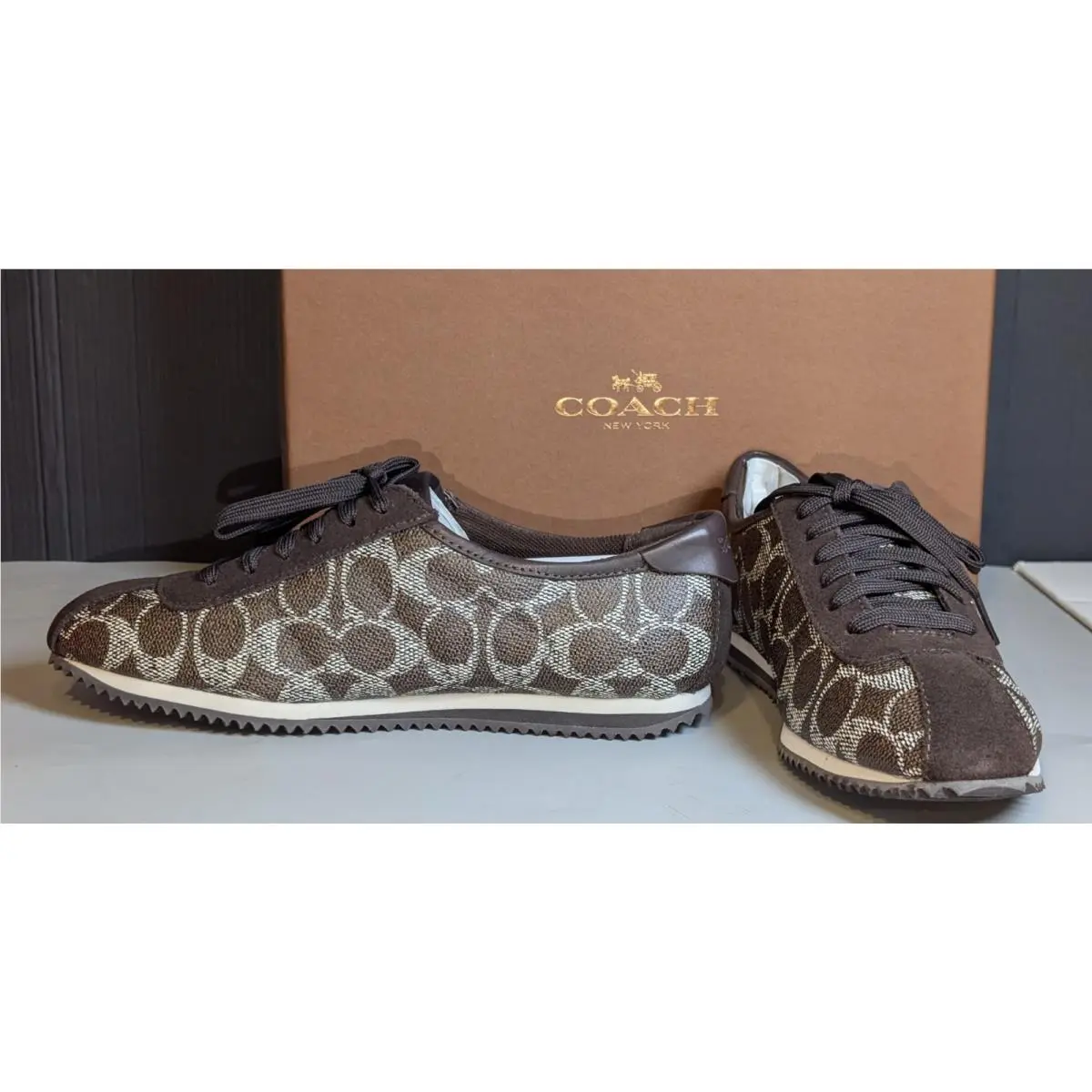 Coach shoes - COACH Signature C - Signature - Q7110 - Brown (UPC: 888542585328) 10
