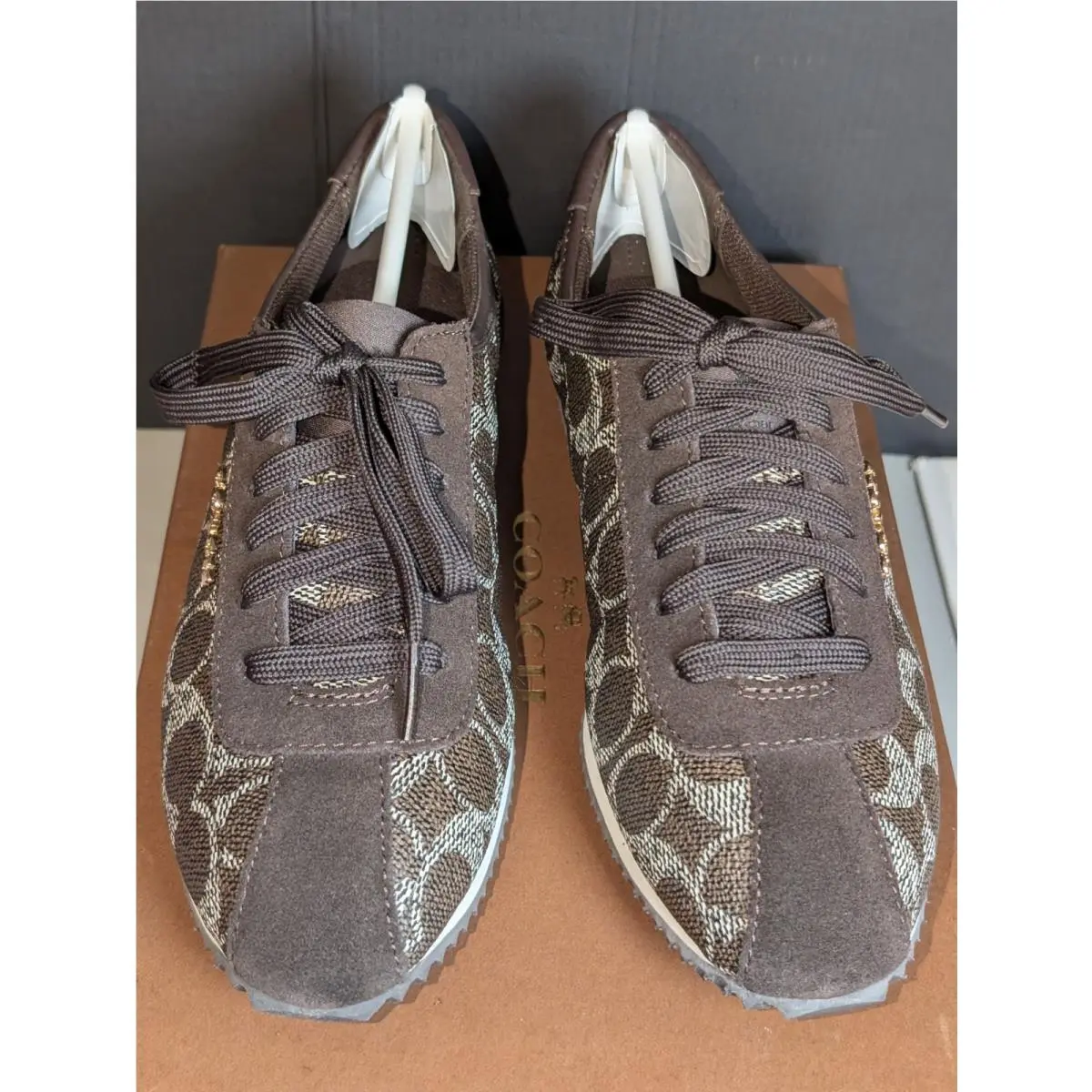 Coach shoes - COACH Signature C - Signature - Q7110 - Brown (UPC: 888542585328) 2
