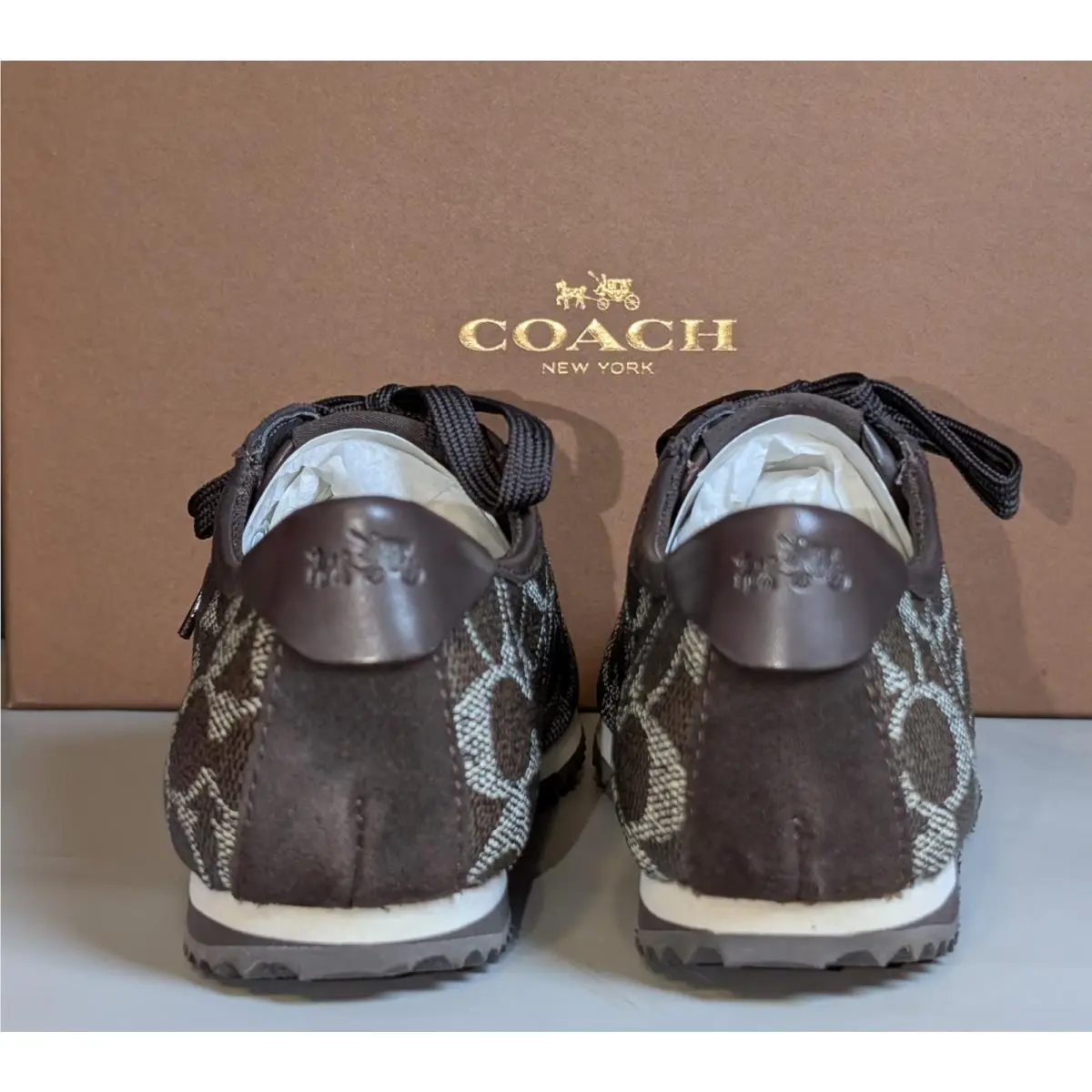 Coach shoes - COACH Signature C - Signature - Q7110 - Brown (UPC: 888542585328) 5