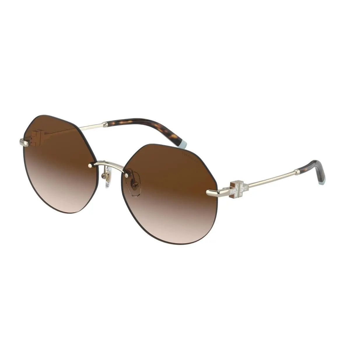 Tiffany 3077 Sunglasses 60213B Gold by Tiffany & Co.