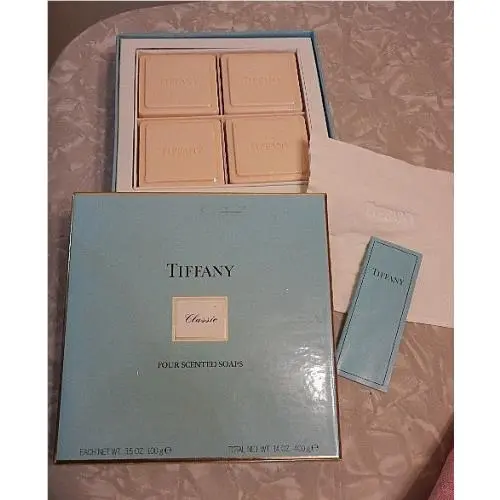 Vintage Tiffany Co. Classic 4 Scented Soaps by Tiffany & Co.