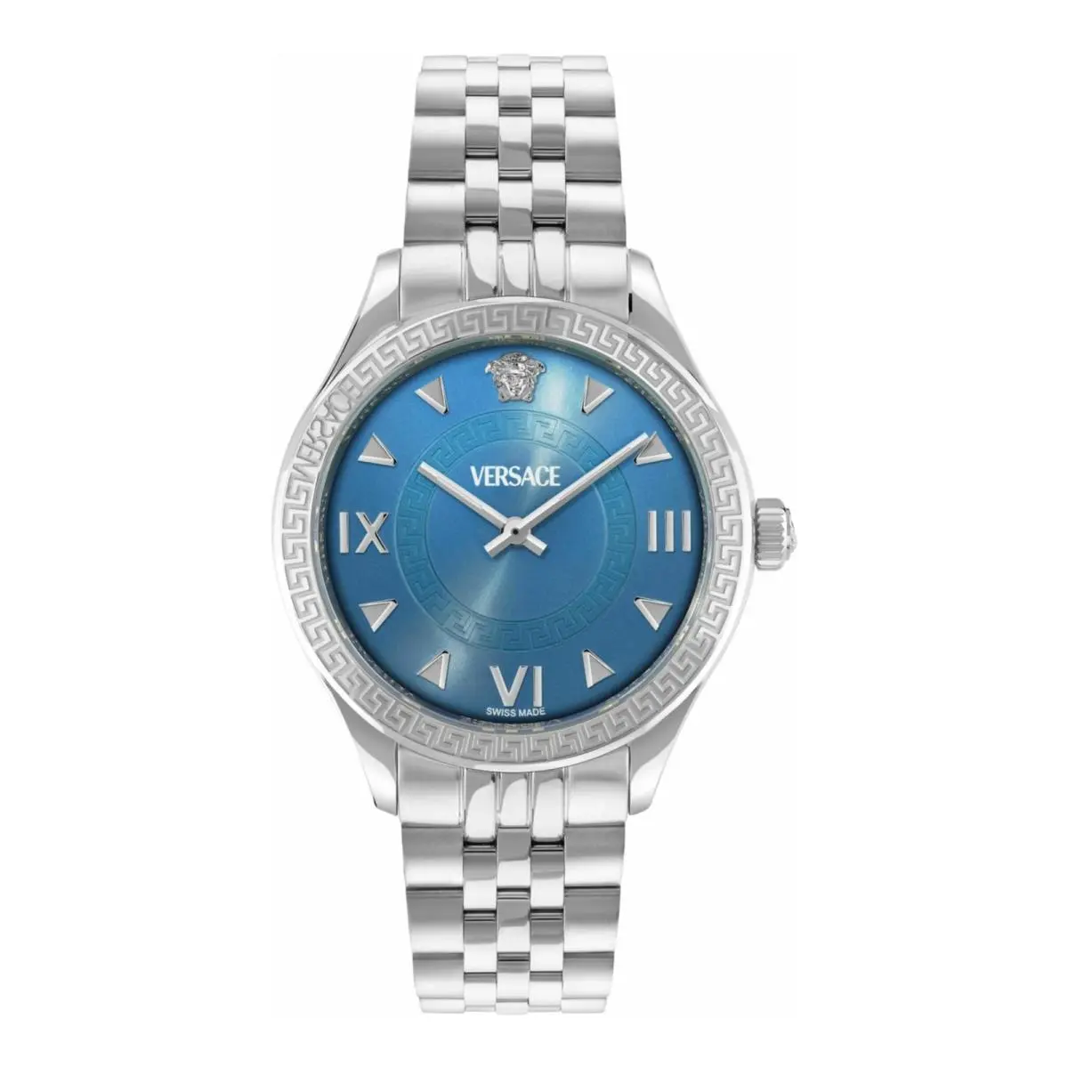 Versace Womens Stainless Steel 35mm Bracelet Fashion Watch