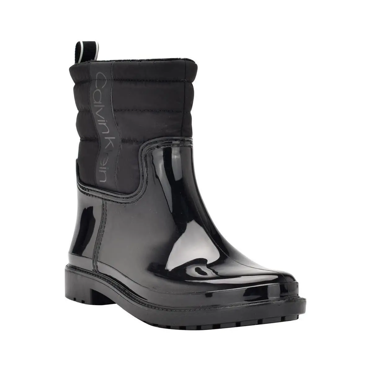 Calvin Klein Womens Sisely Pu Black