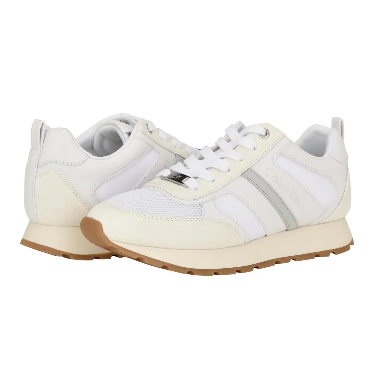 Calvin Klein shoes - White/Beige Multi 4