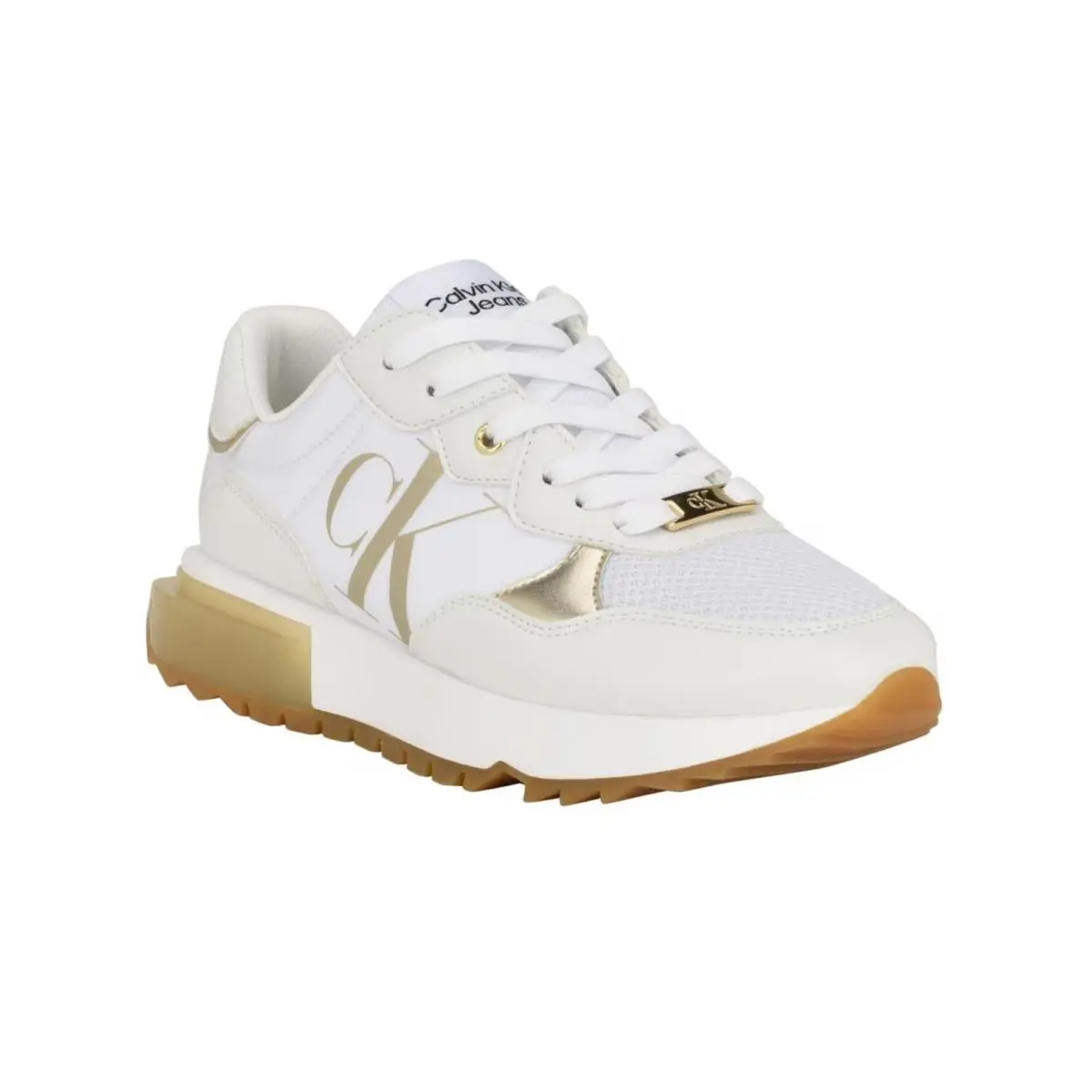 Calvin Klein shoes - 13031358_8657164 - 13031358_8657164 - White - Faux Leather and Textile 3