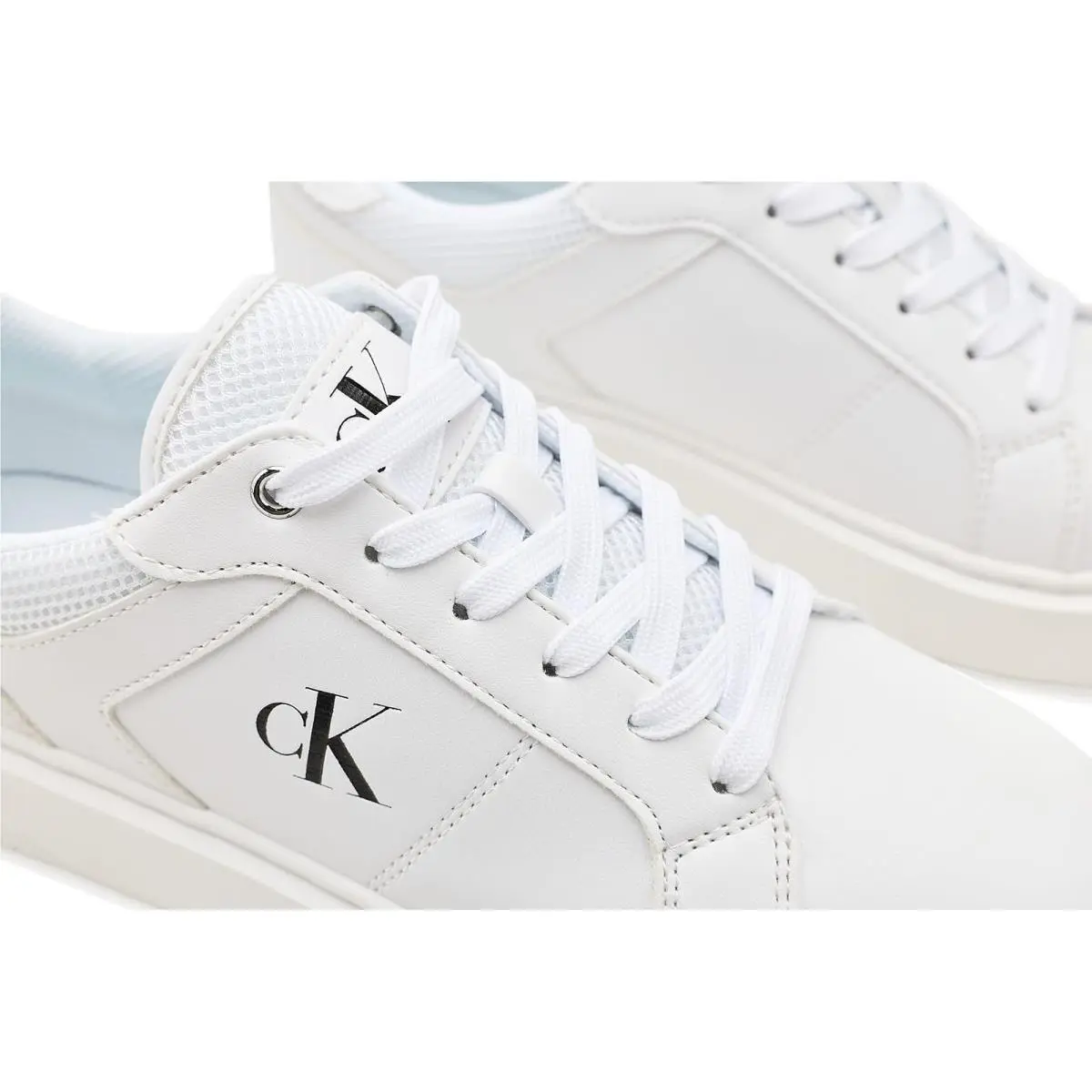 Calvin Klein shoes - White/Black Logo 11
