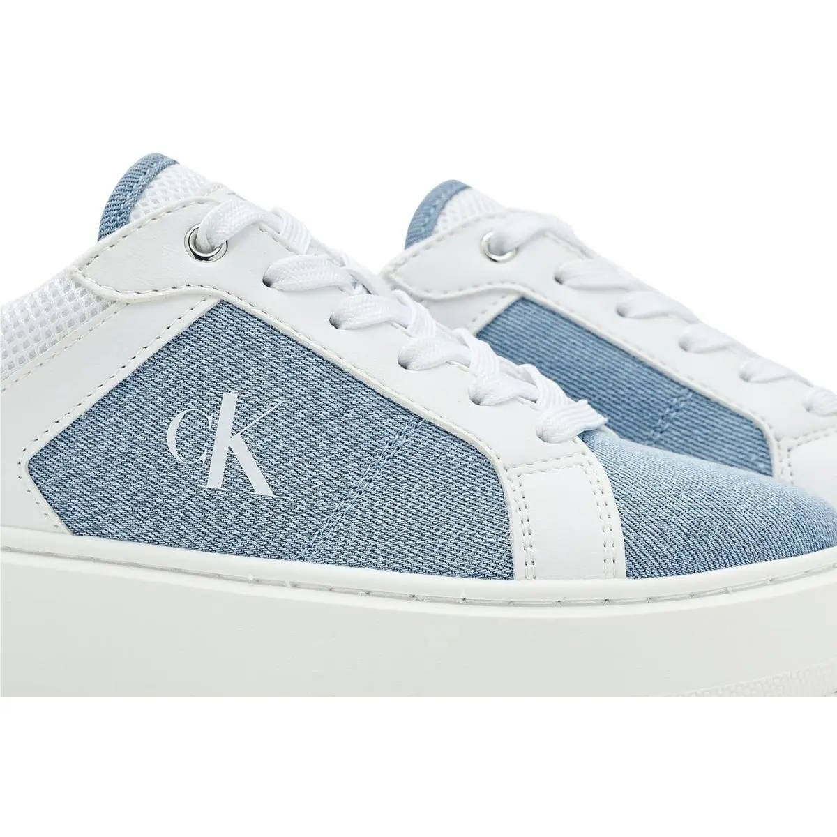 Calvin Klein shoes - White/Black Logo 18