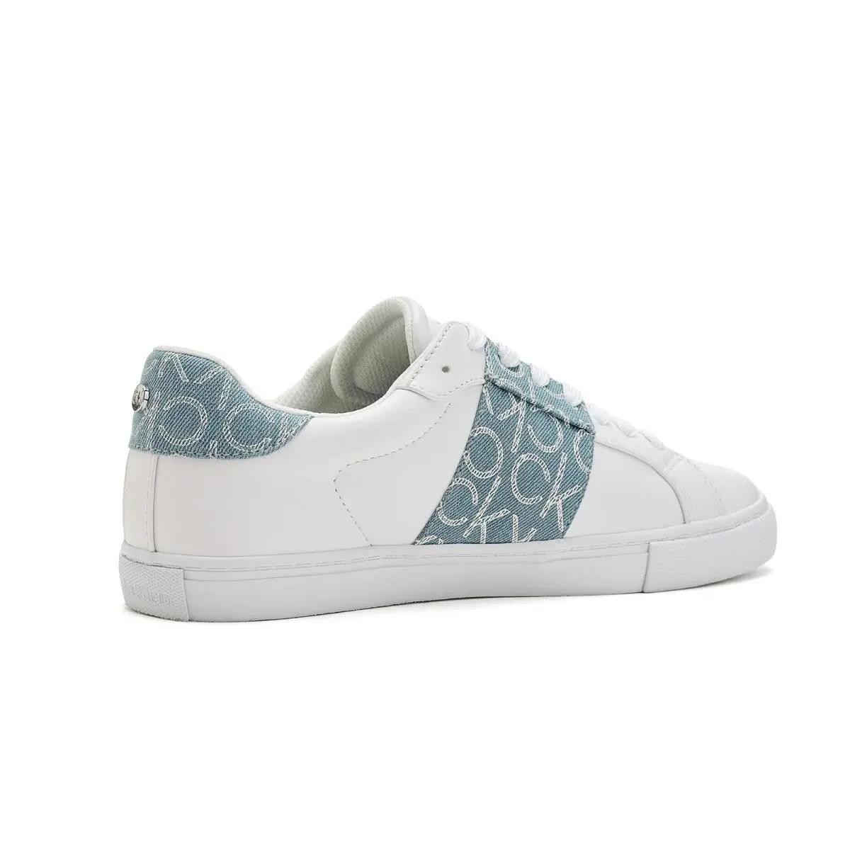 Calvin Klein shoes - White/Light Blue Logo 1
