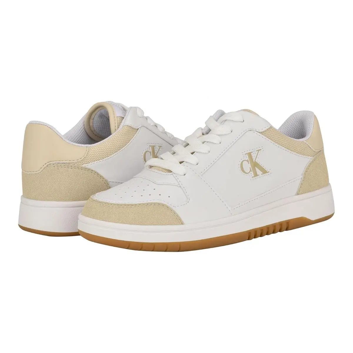 Calvin Klein shoes - White/Beige Multi 4