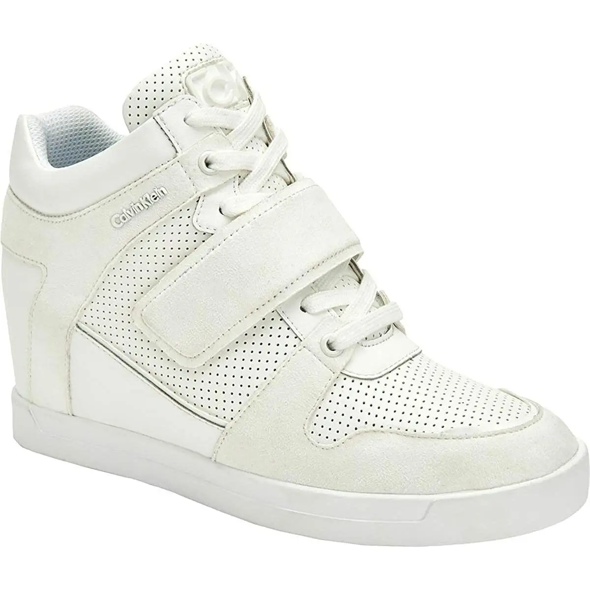 Calvin Klein shoes - Calvin Klein Frances Eco Smooth Fashion - White, S: WHITE 3