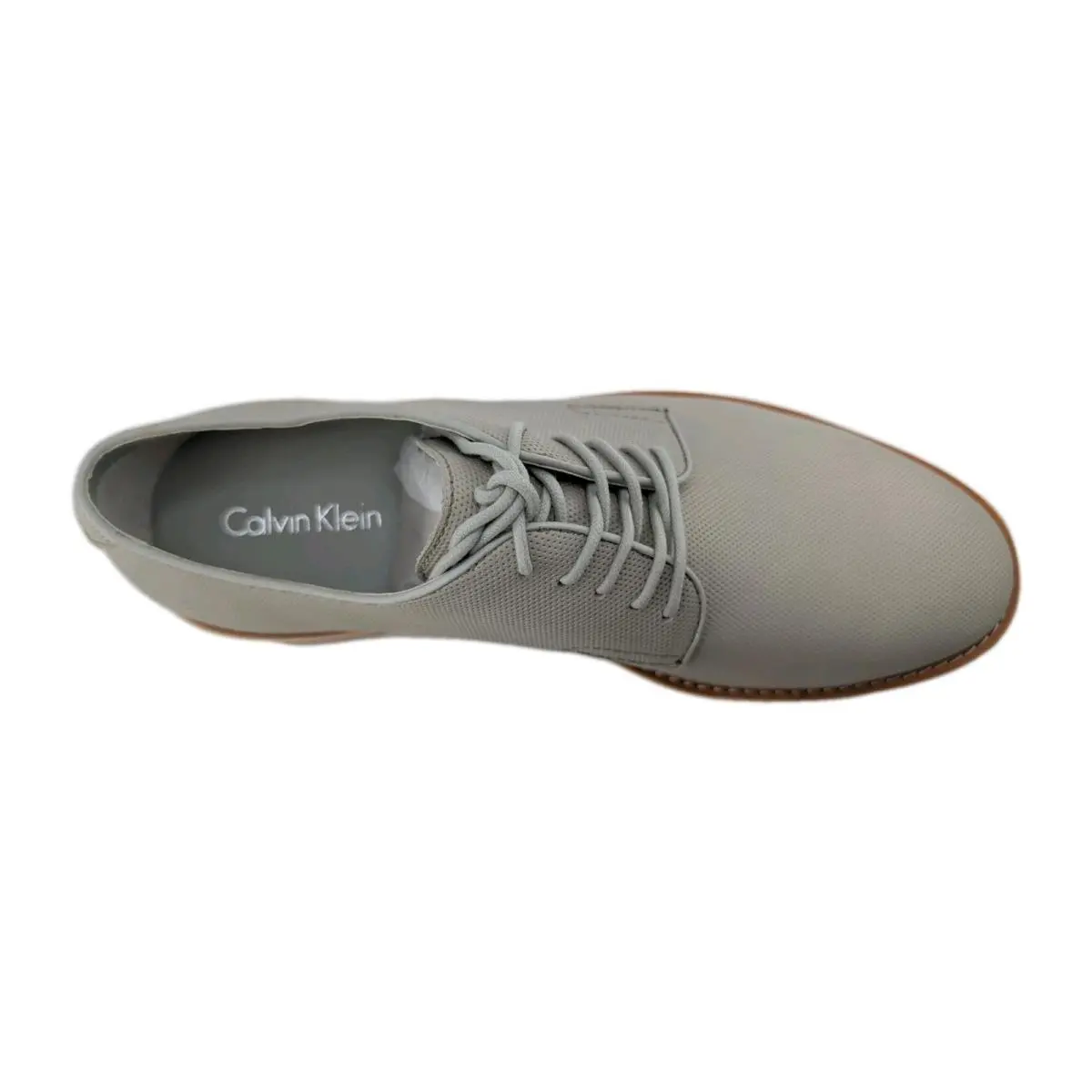 Calvin Klein shoes - Agusto 34F1229 - Agusto - Leather Dress Shoes - Gray (UPC: 889655688227) 8