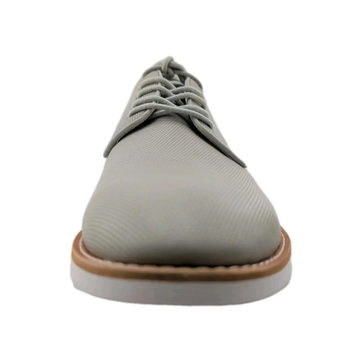Calvin Klein shoes - Agusto 34F1229 - Agusto - Leather Dress Shoes - Gray (UPC: 889655688227) 1