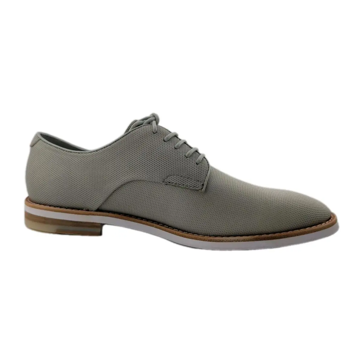 Calvin Klein shoes - Agusto 34F1229 - Agusto - Leather Dress Shoes - Gray (UPC: 889655688227) 4
