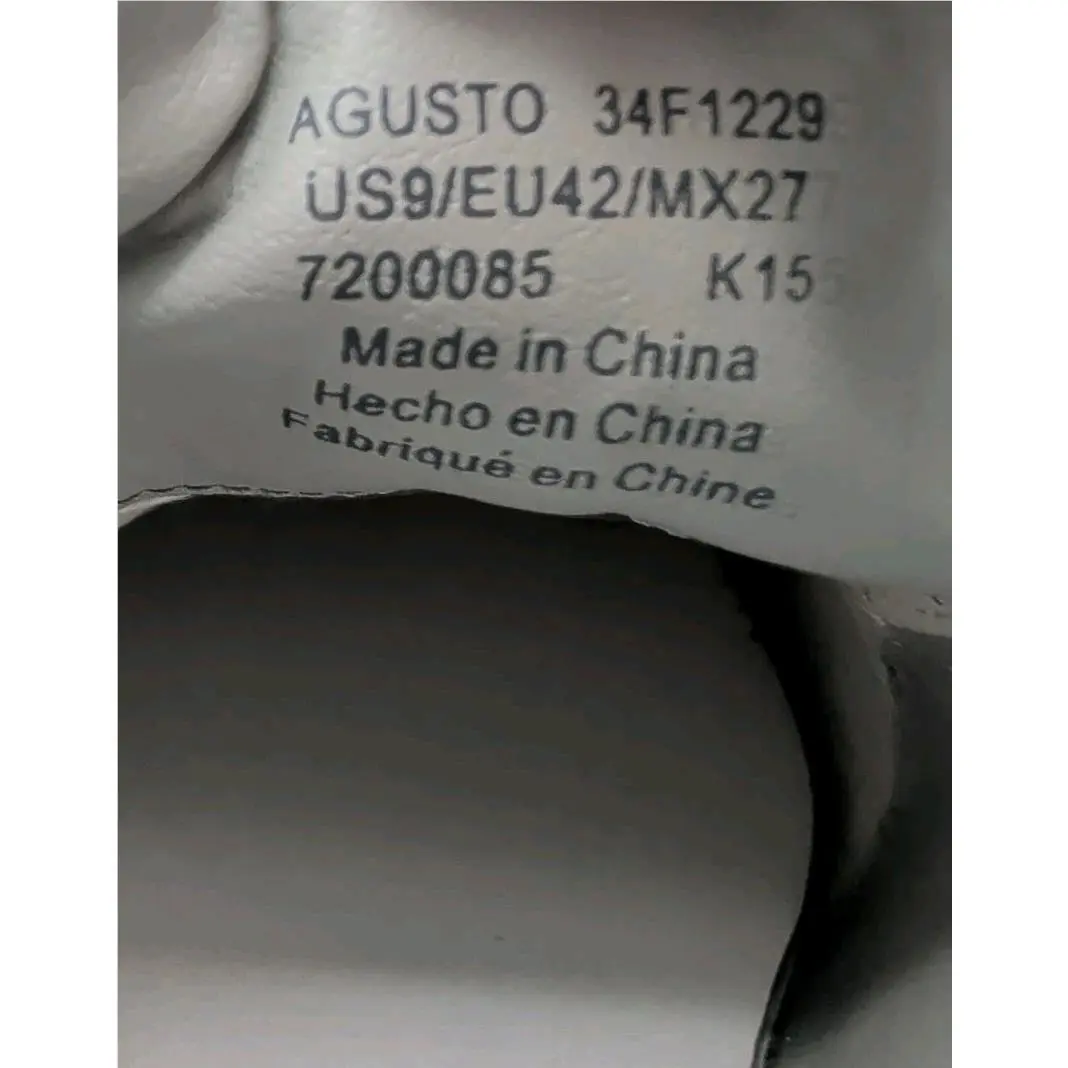 Calvin Klein shoes - Agusto 34F1229 - Agusto - Leather Dress Shoes - Gray (UPC: 889655688227) 9