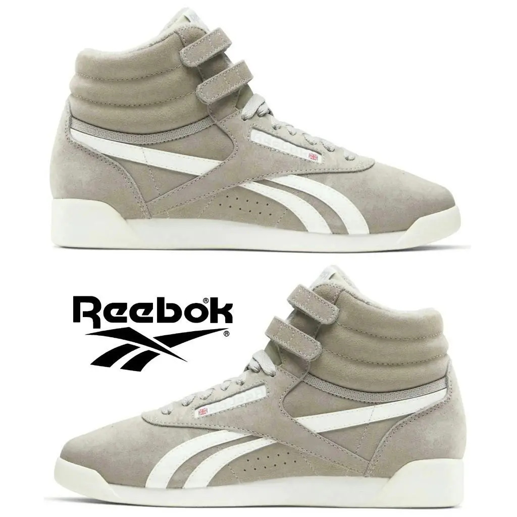Reebok shoes - Reebok Freestyle Hi - Freestyle - Gray, Manufacturer: Escape Grey/Chalk/Chalk 11