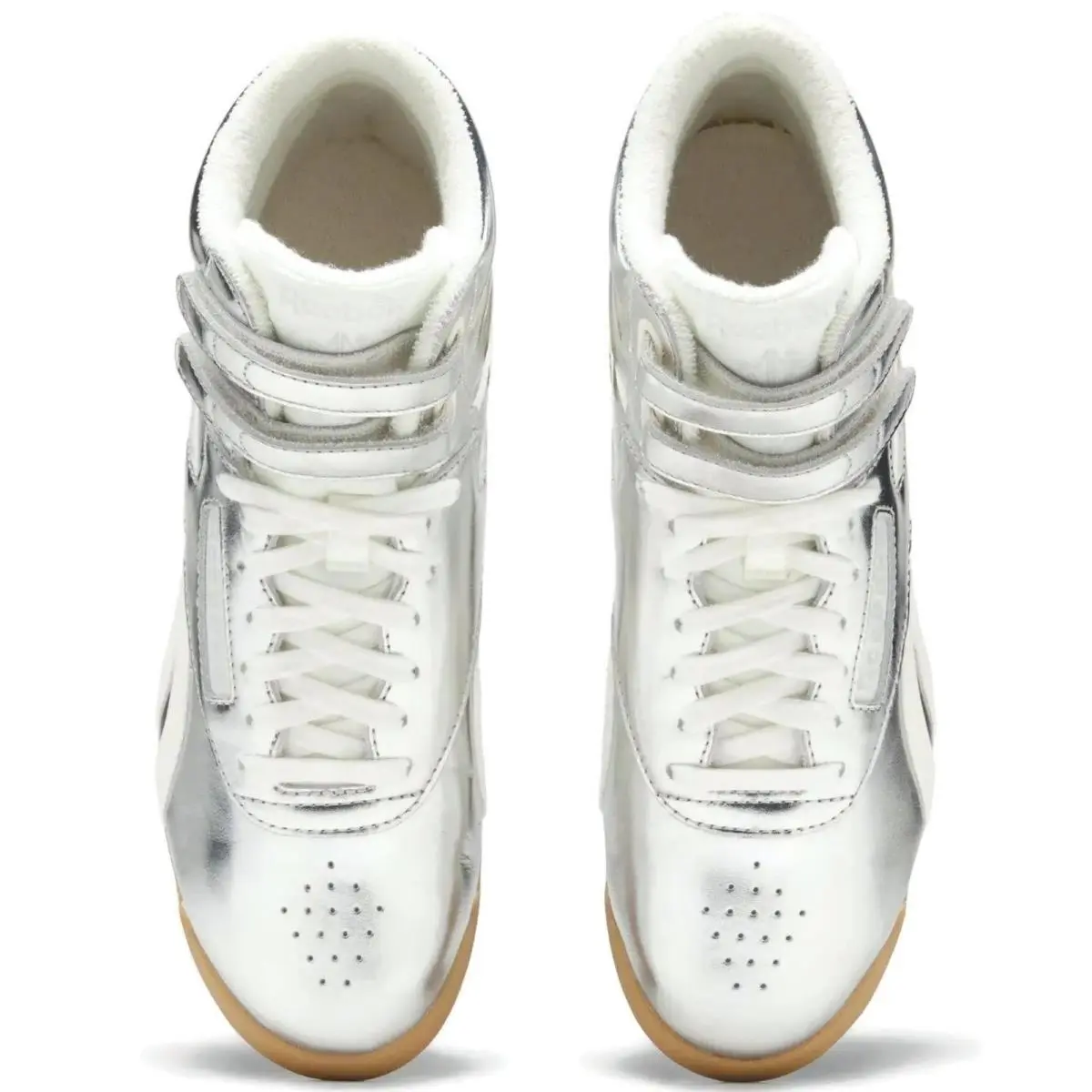Reebok shoes - Reebok Freestyle Hi - Freestyle - Silver, Manufacturer: Silver Metallic/Chalk/Gum 6