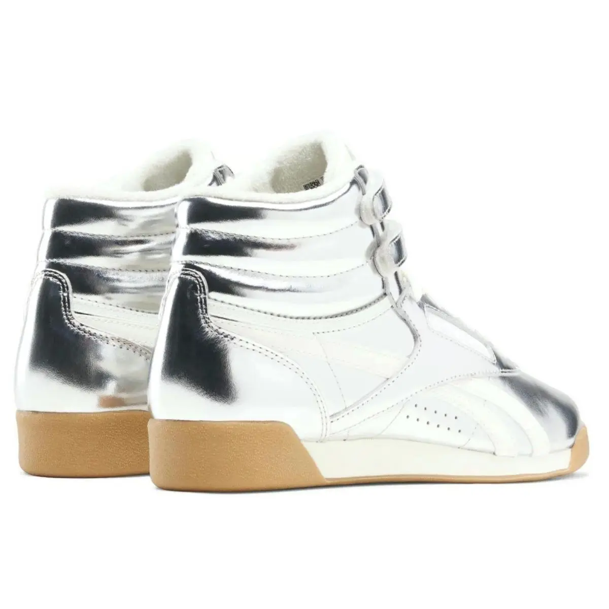 Reebok shoes - Reebok Freestyle Hi - Freestyle - Silver, Manufacturer: Silver Metallic/Chalk/Gum 9