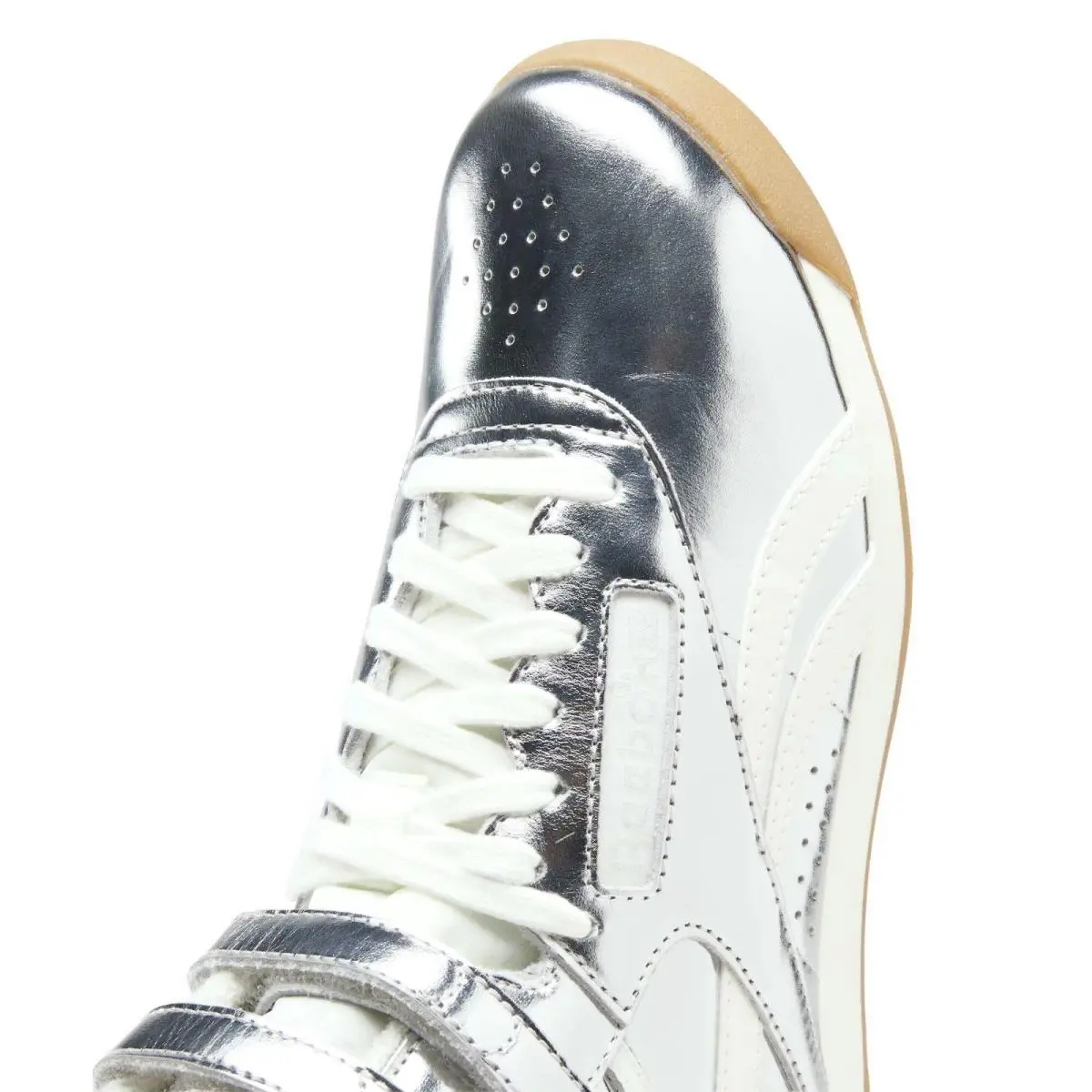 Reebok shoes - Reebok Freestyle Hi - Freestyle - Silver, Manufacturer: Silver Metallic/Chalk/Gum 10