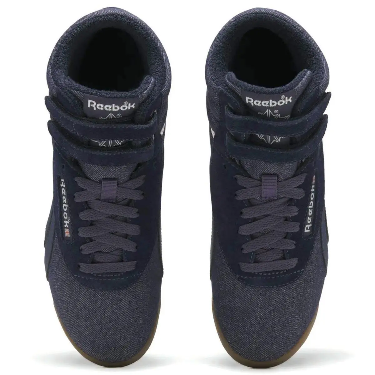 Reebok shoes - Reebok Freestyle Hi - Freestyle - Blue, Manufacturer: Darkindigo/Chalk/Gum 10
