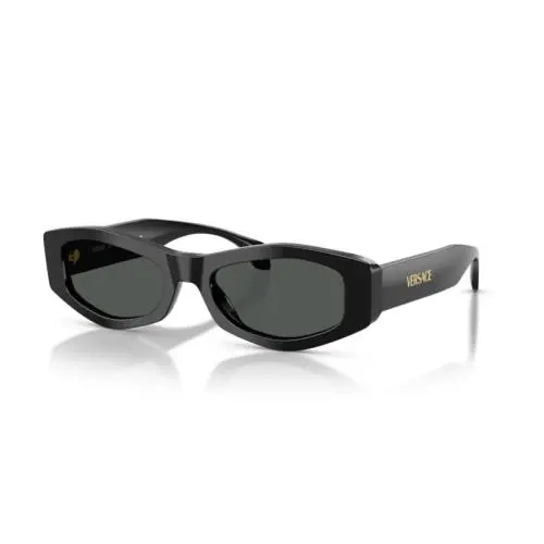 Versace Women`s 54mm Shiny Black Sunglasses VE4487F-GB1-87-54