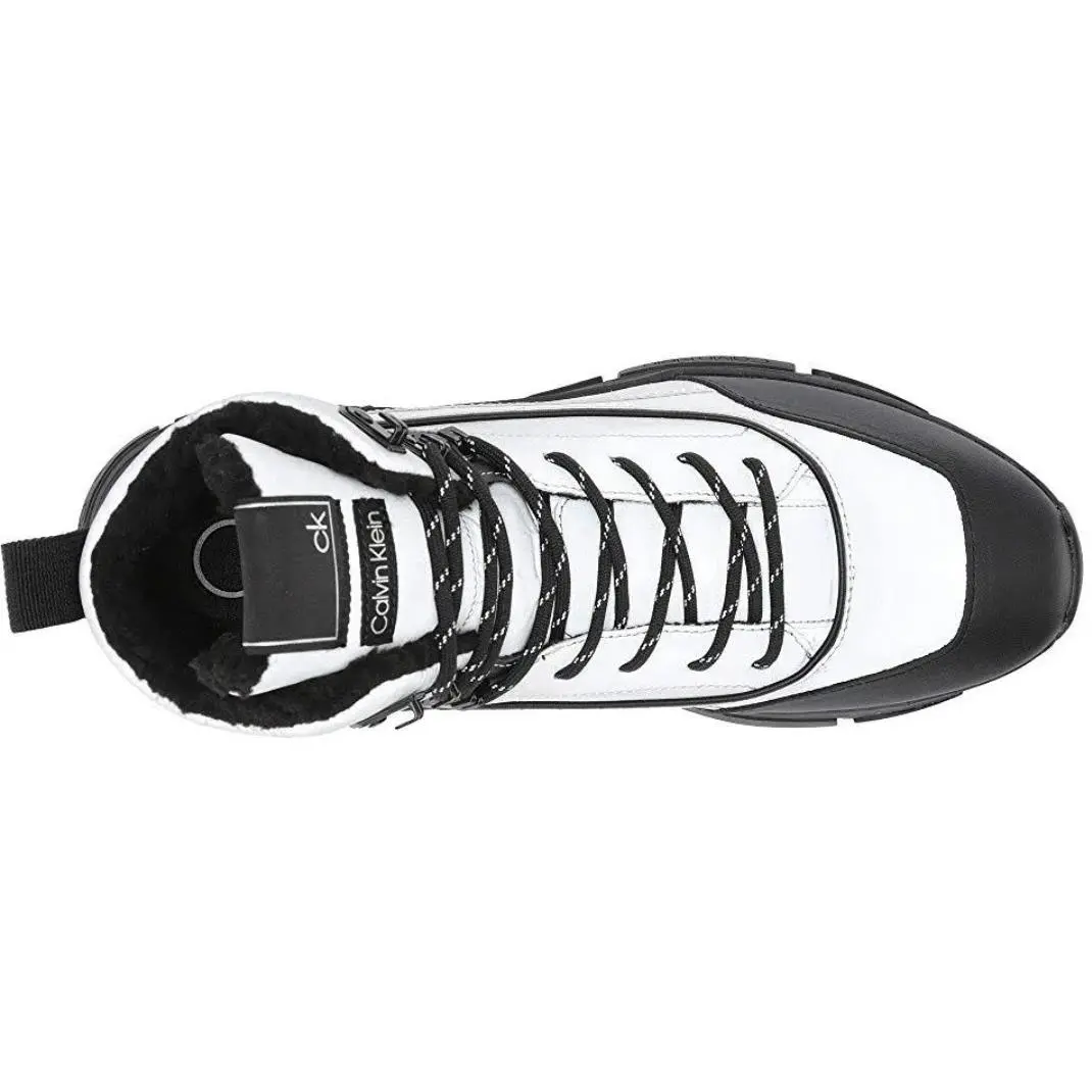 Calvin Klein shoes - F2118-962 - 11179 - Black / Silver Smooth Calf / Reflective Nylon (UPC: 194060111766) 3