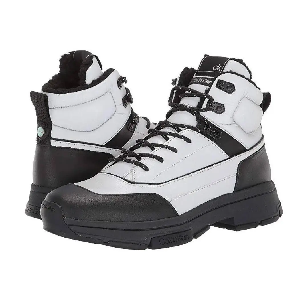 Calvin Klein shoes - F2118-962 - 11179 - Black / Silver Smooth Calf / Reflective Nylon (UPC: 194060111766) 5