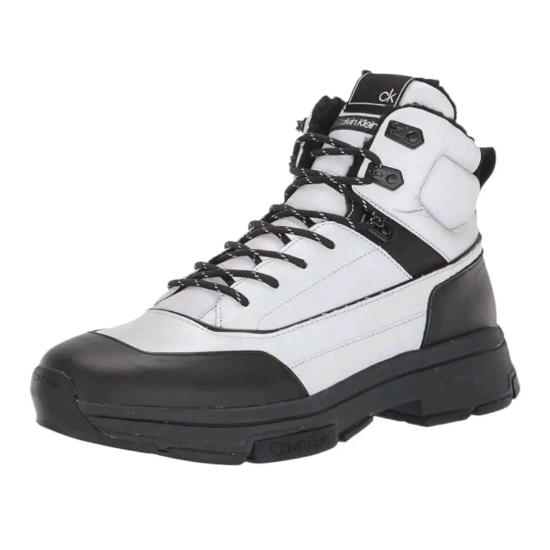 Calvin Klein shoes - F2118-962 - 11179 - Black / Silver Smooth Calf / Reflective Nylon (UPC: 194060111766) 6