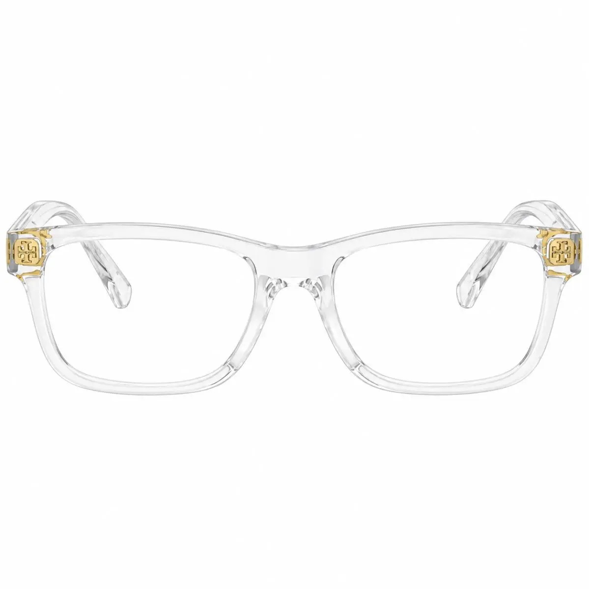 Versace Kids VK 3013U 148 Transparent Crystal Plastic Rectangle Eyeglasses 47mm