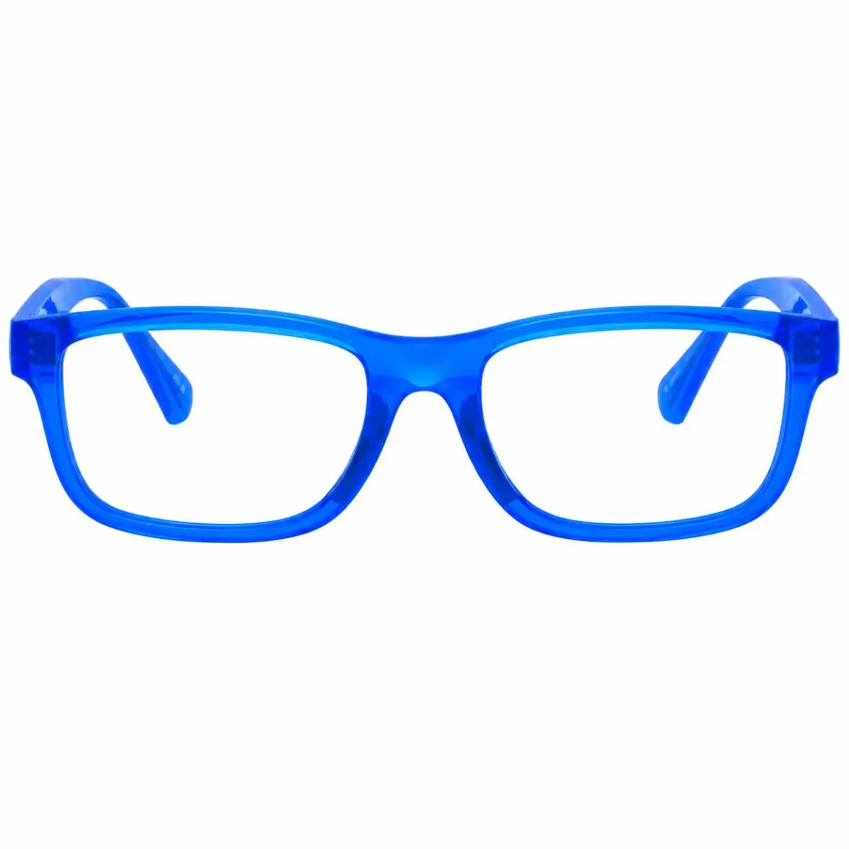 Kids VK 3013U 5536 Royal Blue Transparent Plastic Eyeglasses 47mm by Versace