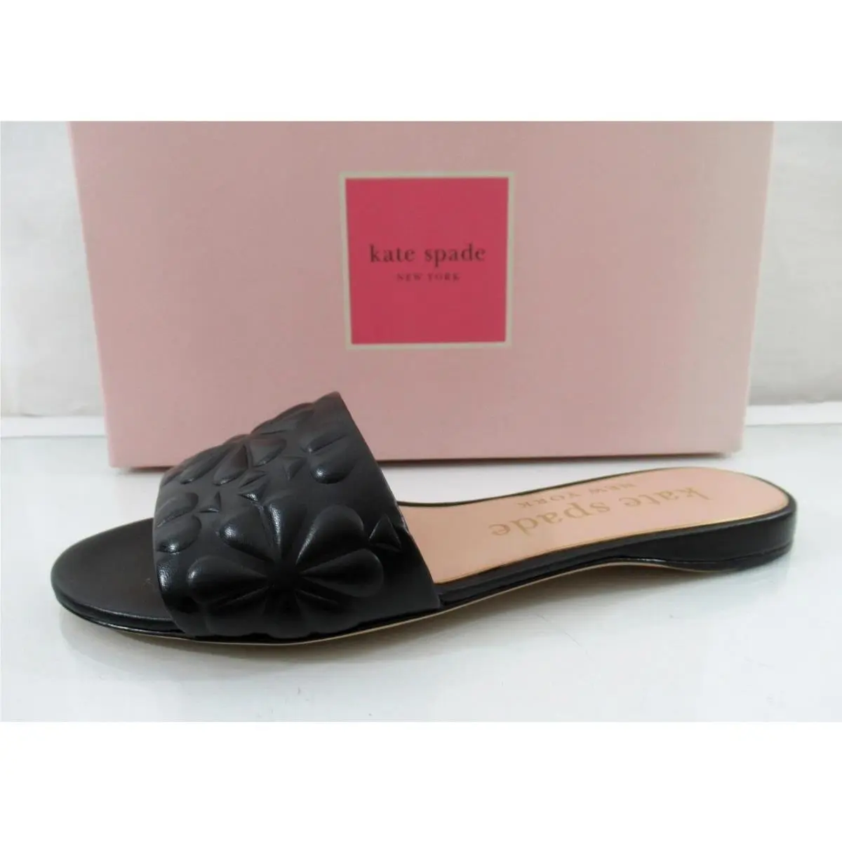 Kate Spade shoes - Kate Spade New York Emmie Slide - K7060 - Black (UPC: 196021045233) 0
