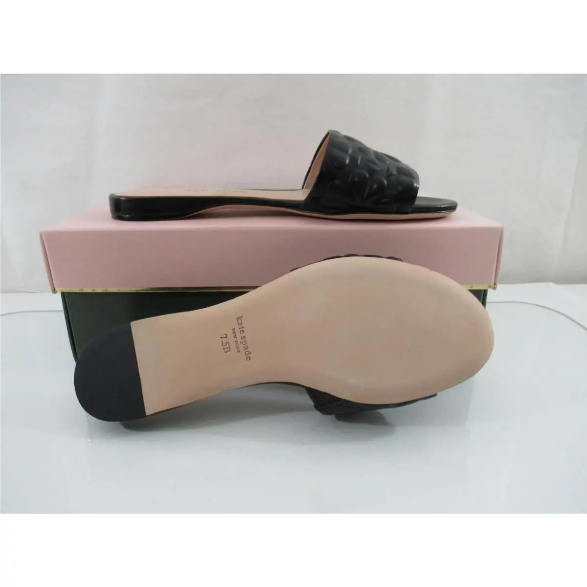 Kate Spade shoes - Kate Spade New York Emmie Slide - K7060 - Black (UPC: 196021045233) 6