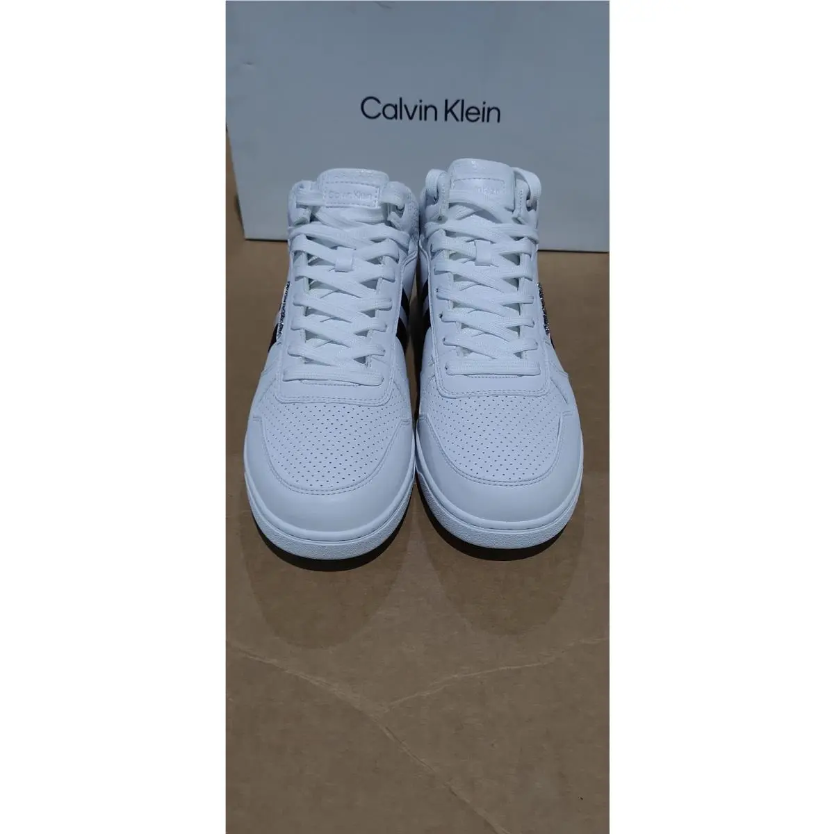 Calvin Klein shoes - cmGARRON - cmGARRON - cmGARRON - White/Black 141 (UPC: 196301471677) 1