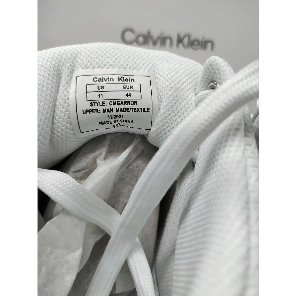 Calvin Klein shoes - cmGARRON - cmGARRON - cmGARRON - White/Black 141 (UPC: 196301471677) 5